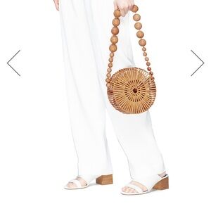 Cult Gaia (NEW)
Luna Cutout Bamboo Crossbody Bag